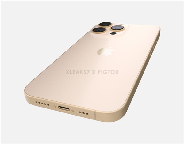 iPhone 14 Pro超清概念图曝光：独特挖孔屏、“土豪金”回归