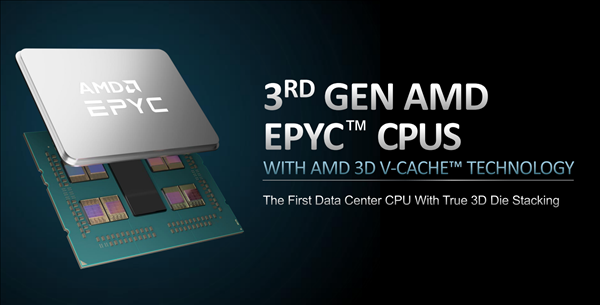 性能飙升66％！AMD发布3D缓存版EPYC