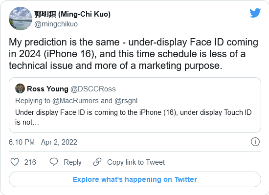 iPhone 14外形曝光 基本没跑：<a href='https://www.apple.com/cn/' target='_blank'><u>苹果</u></a>准备新惊喜 屏下Face ID上阵