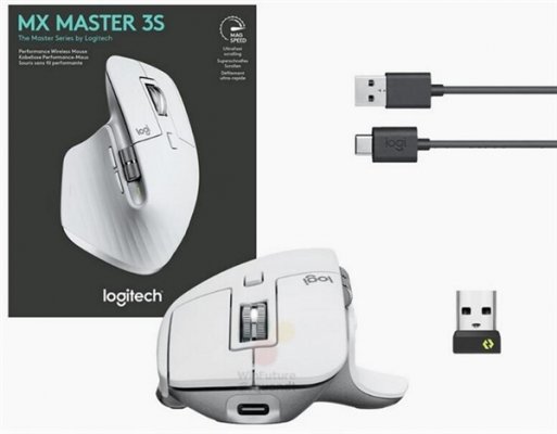 罗技将发布MX Master 3S鼠标：比上一代安静90%