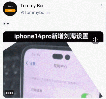 iPhone 14 Pro真机首曝？苹果这新屏幕看完一言难尽