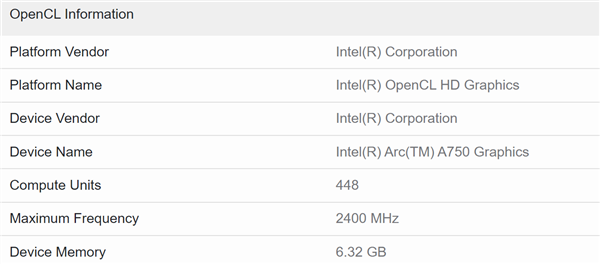 Intel Arc A770/A750显卡跑分首曝：RTX 3060笑而不语