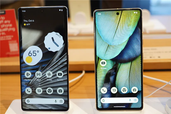 开机就是Android 13 谷歌Pixel 7系列真机图赏：4300元起