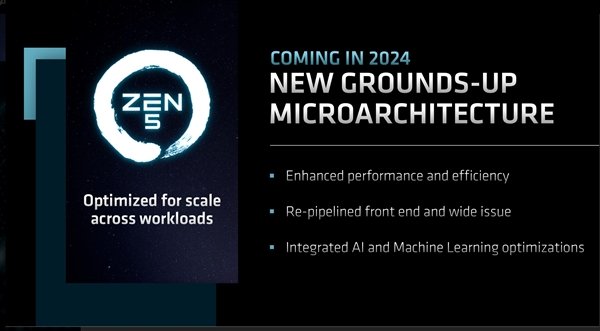 AMD Zen5架构曝光：IPC性能可比Zen 4提升30%