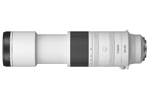 1.39万元 佳能发布RF 200-800mm F6.3-9 IS USM镜头