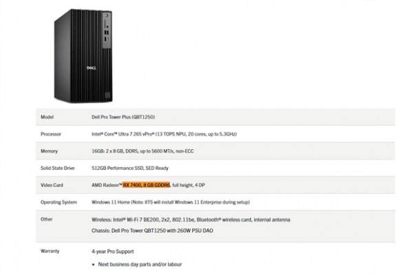 AMD入门显卡RX 7400终于要发布！配8GB GDDR6显存