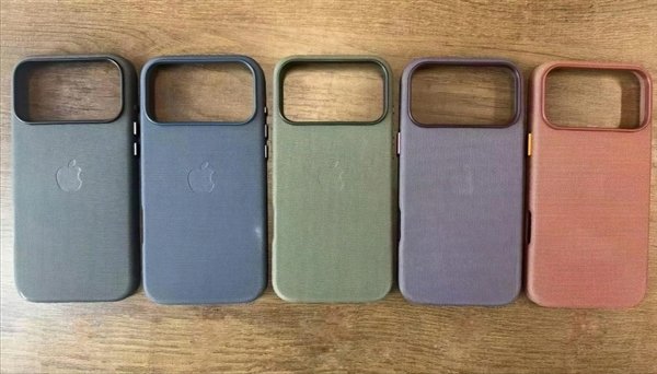 iPhone 17 Pro官方TechWoven编织手机壳曝光