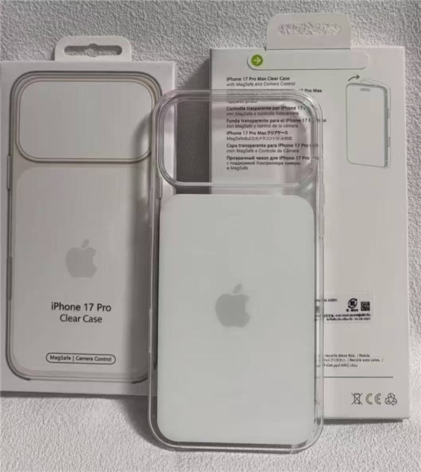 <a href='https://www.apple.com/cn/' target='_blank'><u>苹果</u></a>iPhone 17 Pro官方透明保护壳曝光：有三大变化