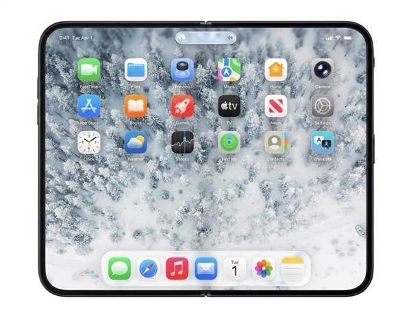 <a href='https://www.apple.com/cn/' target='_blank'><u>苹果</u></a>史上首款折叠屏手机！iPhone Fold参数汇总：今年发布