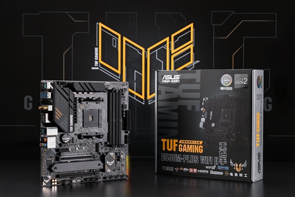 5500X3D装机首选华硕B550重炮手WIFI二代主板