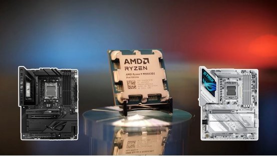 双缓存旗舰 华硕X870E主板解锁9950X3D2全部潜力