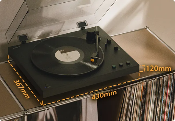 时隔七年！<a href='https://www.sony.com.cn/' target='_blank'><u>索尼</u></a>推出两款黑胶唱机 一键全自动播放