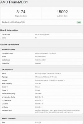 2GHz打5GHz还赢了！AMD Zen6 APU跑分曝光