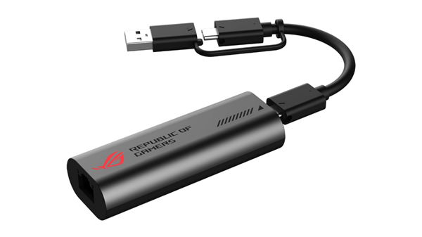华硕ROG USBC10G万兆网卡发布 支持USBA/C双接口